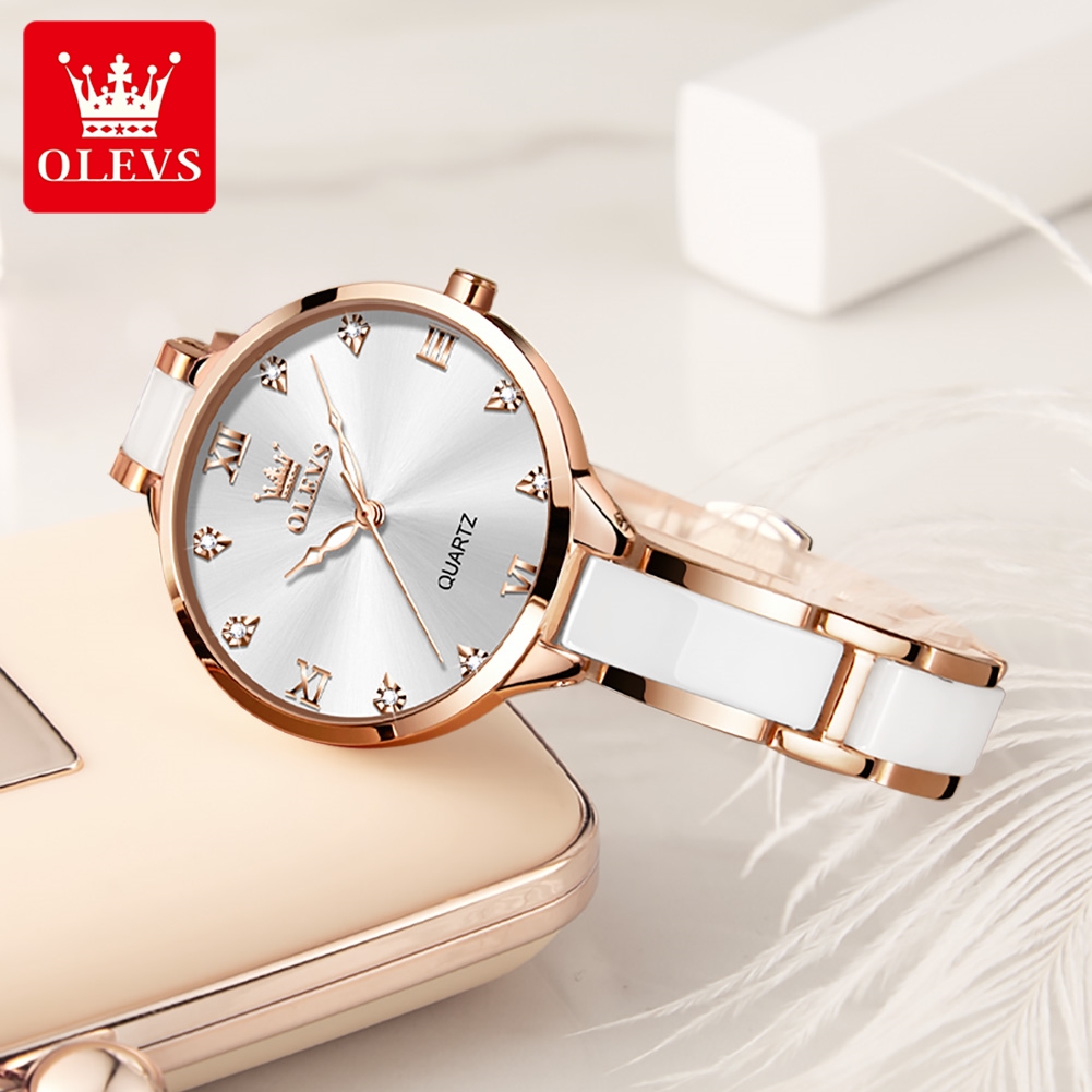 OLEVS 5872 relojes de pulsera  - Jewelry For Watches reseña y precio