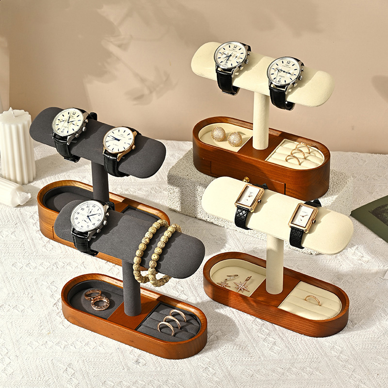 Oirlv-estante organizador de r - Watch Display Box reseña y precio