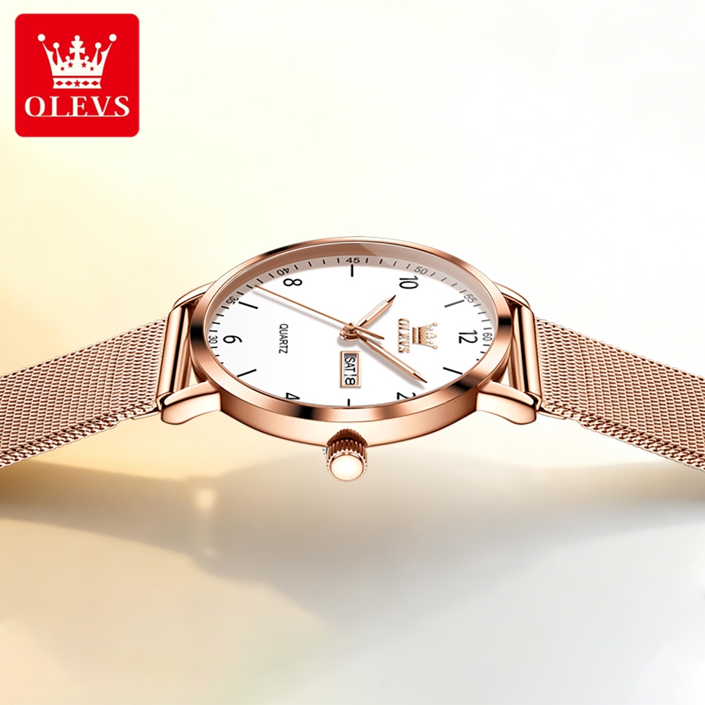 Relojes OLEVS 2996 para mujer, - Watch Display Box reseña y precio